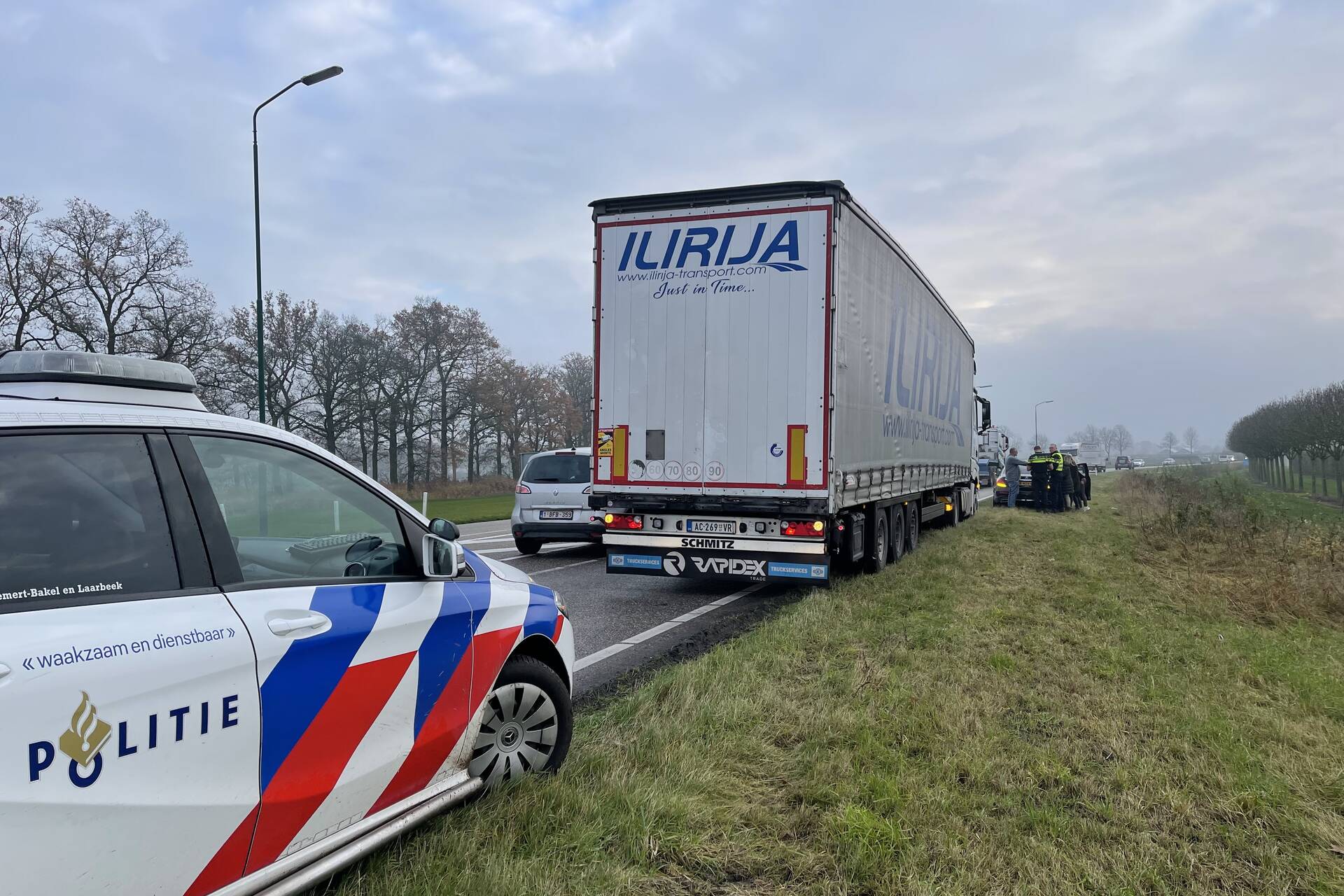 Vrachtwagen Botst Op Auto | 112-nu.nl