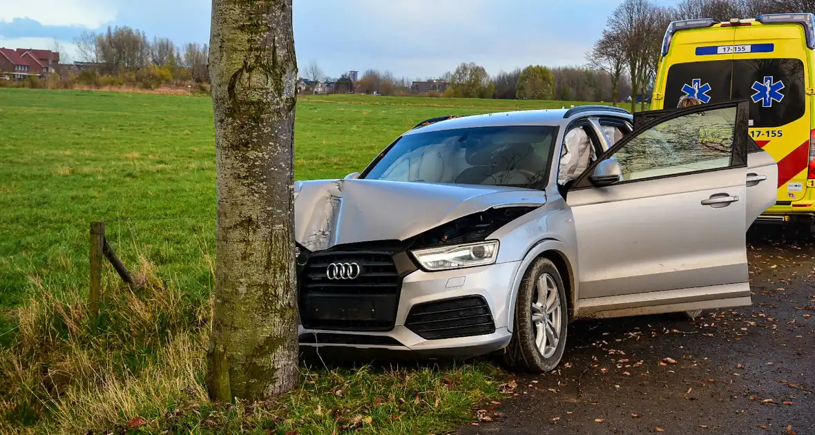 Automobilist botst met voertuig op boom - Foto 4