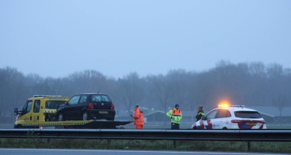 Auto geborgen na kop-staart botsing - Afbeelding 3
