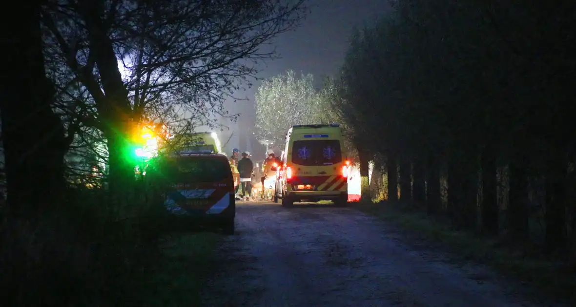 Hulpdiensten massaal ingezet voor persoon te water