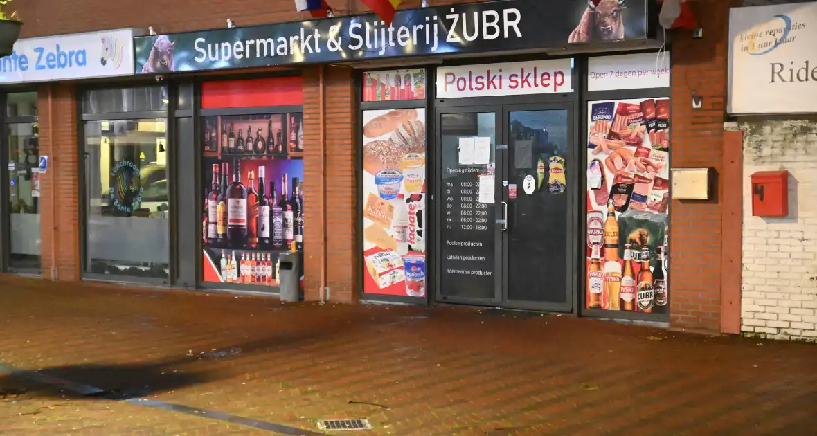 Supermarkt gesloten op last van burgemeester