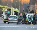 Fietser gewond door ongeval op kruising met personenauto
