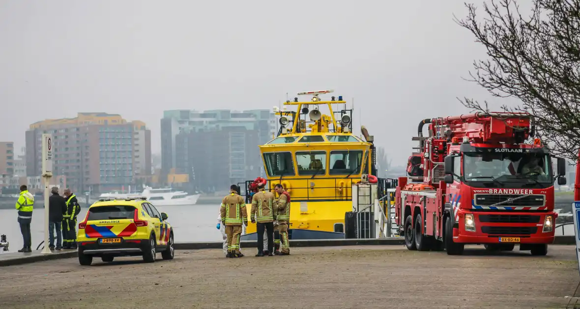 Incident op binnenvaartschip - Foto 2