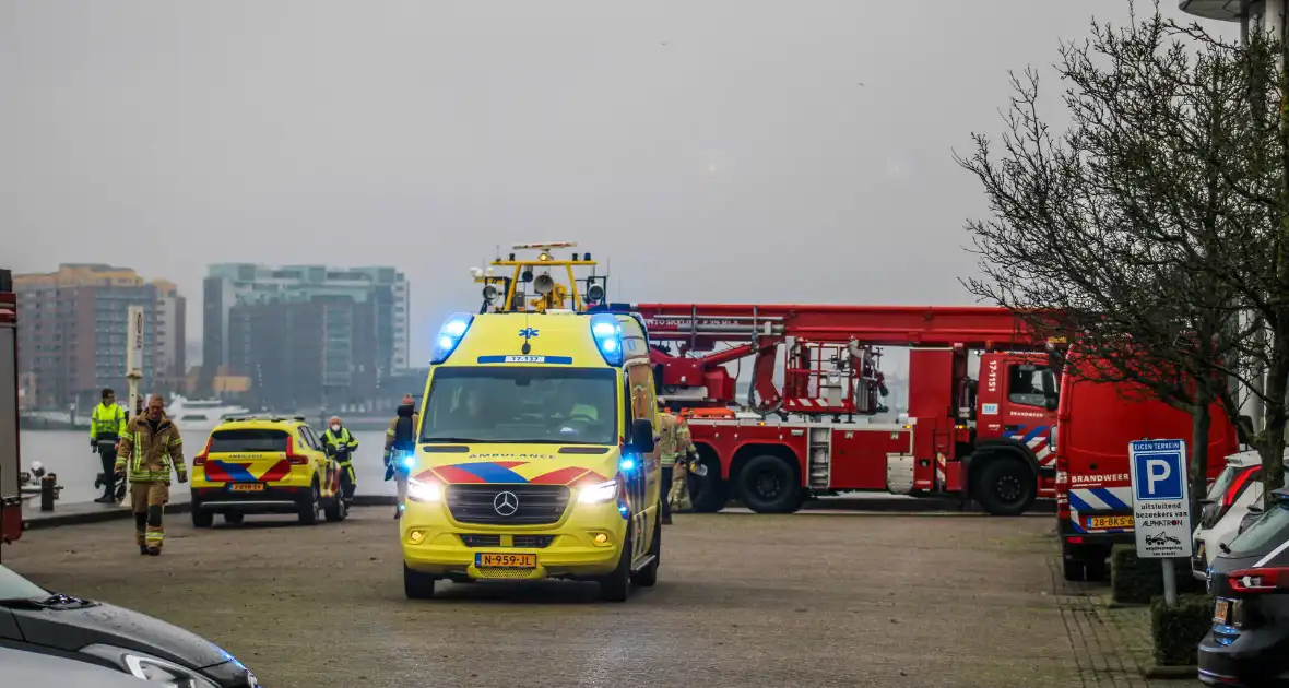 Incident op binnenvaartschip - Foto 3