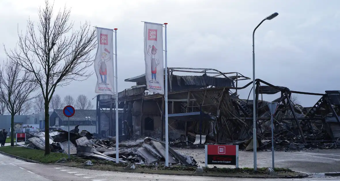 Zeer grote brand in pand van online-supermarkt Picnic