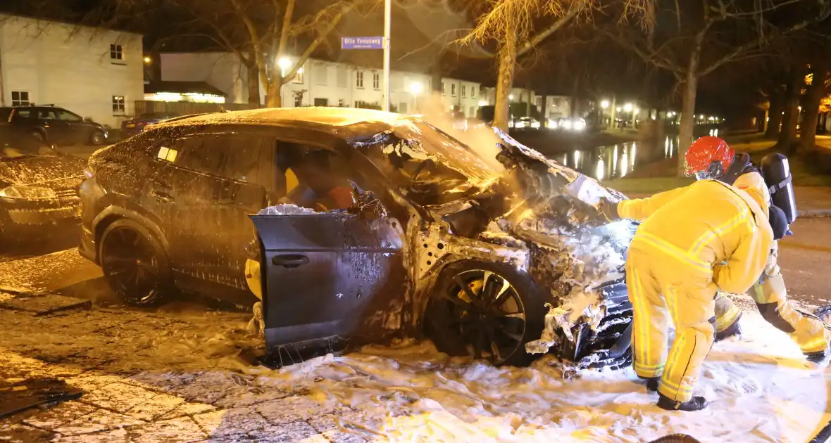 Peperdure Lamborghini Urus verwoest door brand - Foto 5