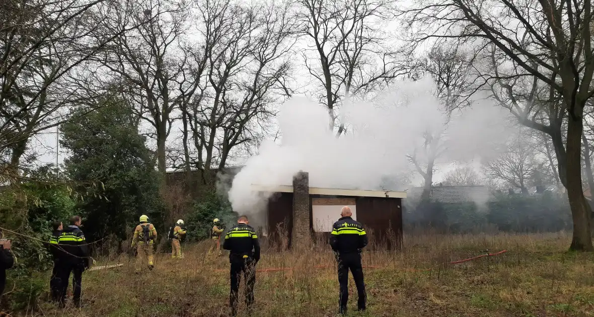 Brand ontstaan in leegstaand pand