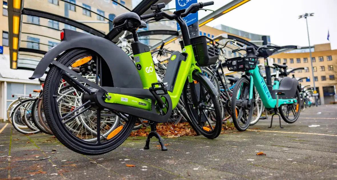Go Sharing e-bikes klaar voor gebruik - Foto 12