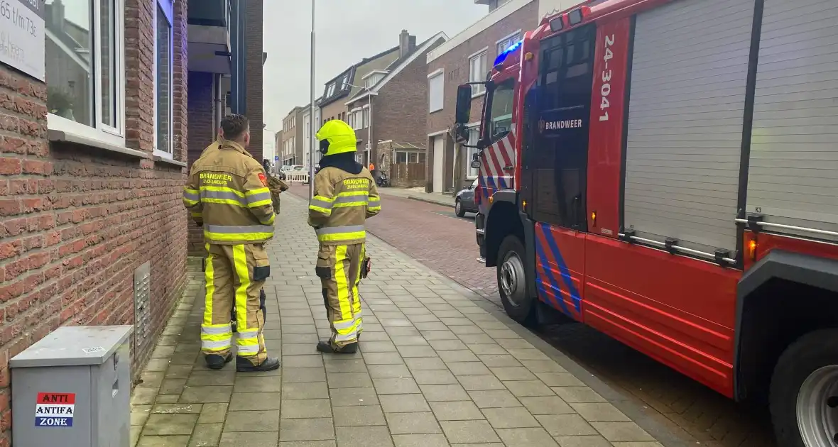 Gaslekkage ontstaan tijdens werkzaamheden