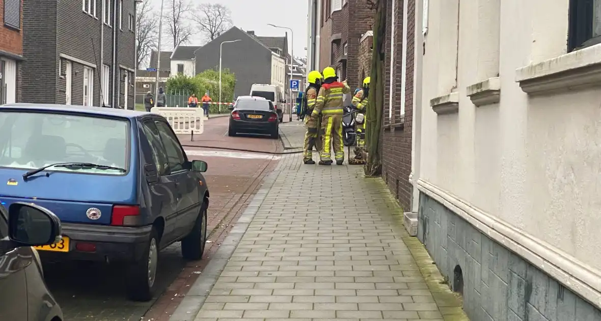 Gaslekkage ontstaan tijdens werkzaamheden - Foto 1