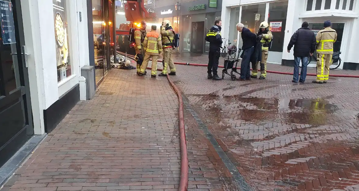 Hulpdiensten ingezet voor brand in centrum - Foto 2