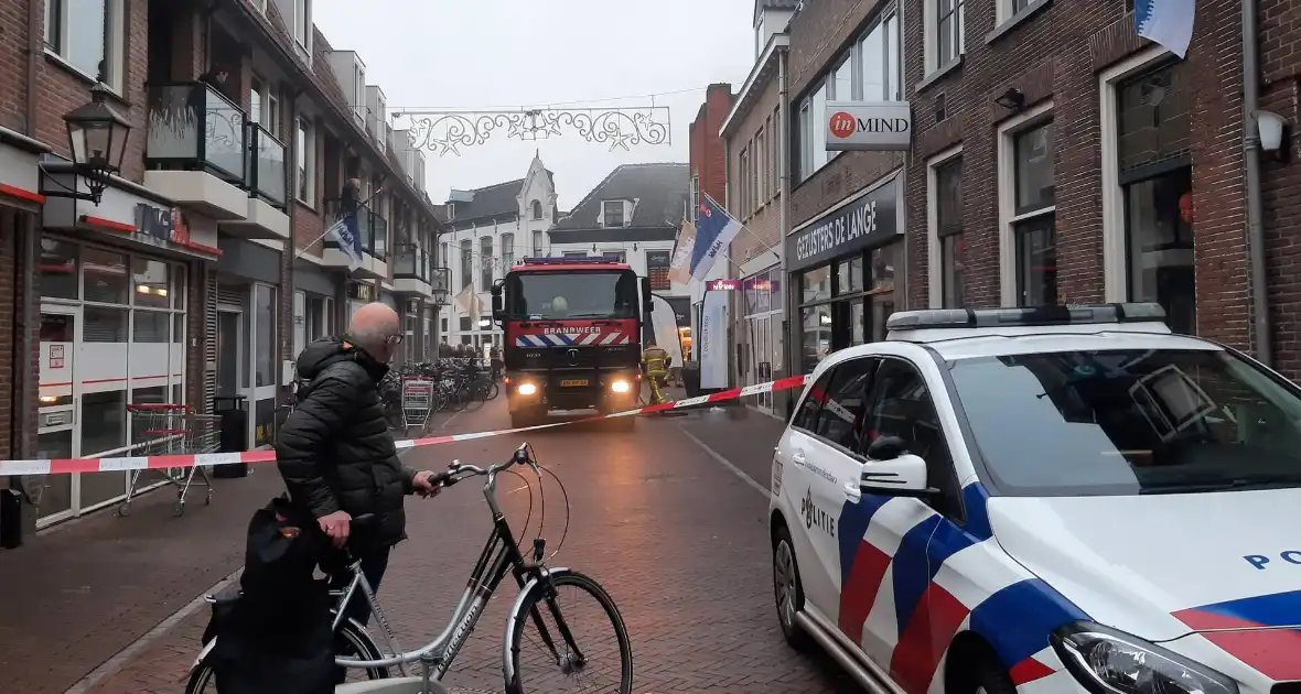 Hulpdiensten ingezet voor brand in centrum - Foto 3