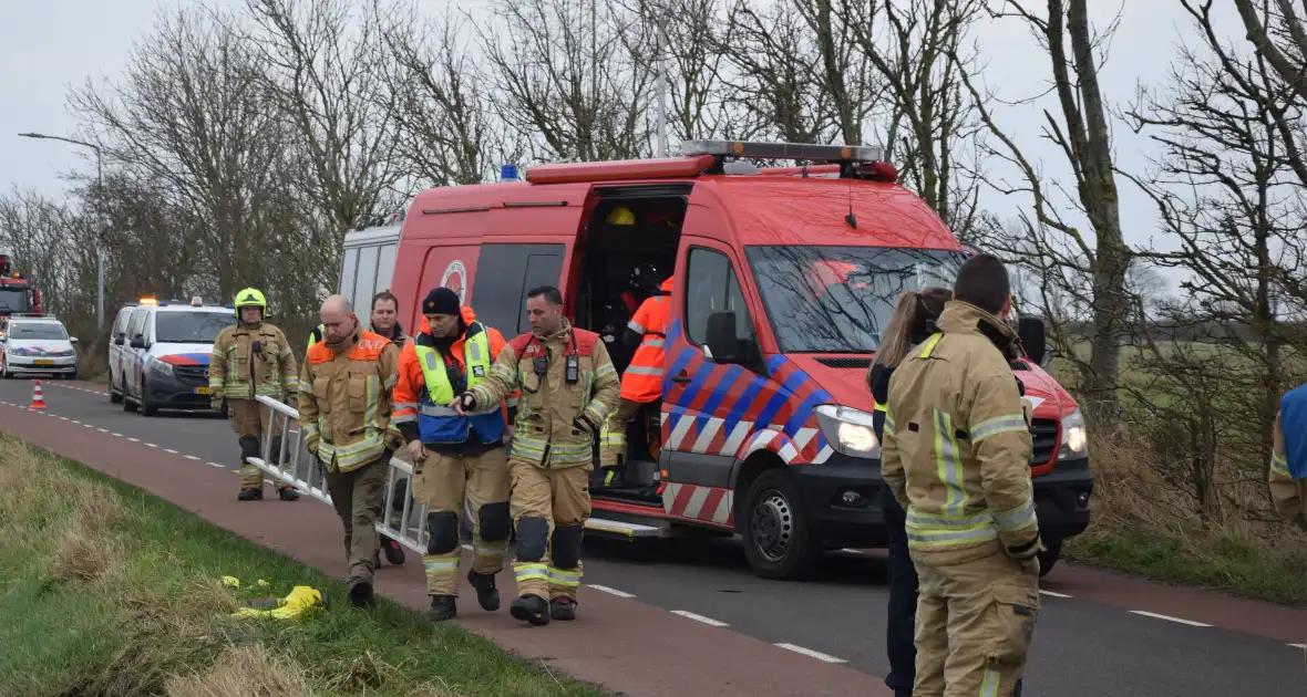 Brandweer houdt zoekactie na aantreffen mountainbike