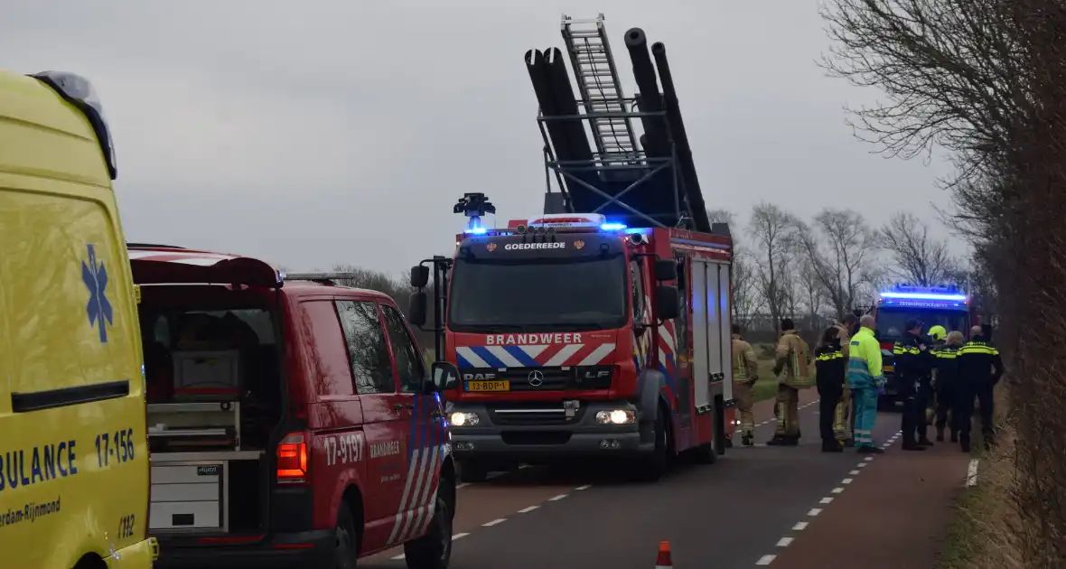 Brandweer houdt zoekactie na aantreffen mountainbike - Foto 1