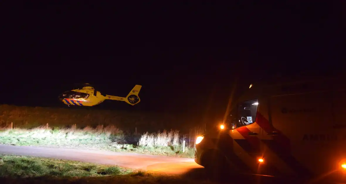 Nachtelijke inzet traumahelikopter - Foto 5