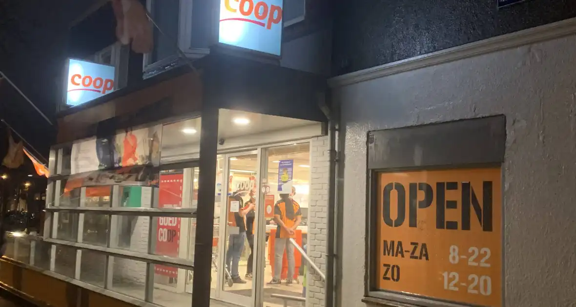 Overval op Coop supermarkt, dader gevlucht - Foto 3