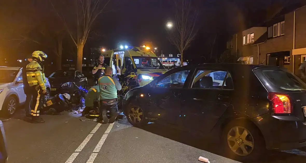Scooterrijder gewond door ongeval met automobilist - Foto 3