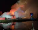 Evacuaties na brand in kringloopwinkel