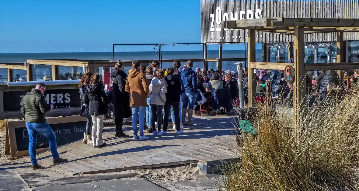 Grote drukte aan de kust