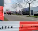 Grote brand bij bedrijf