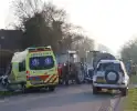 Persoon ernstig gewond bij aanrijding met tractor