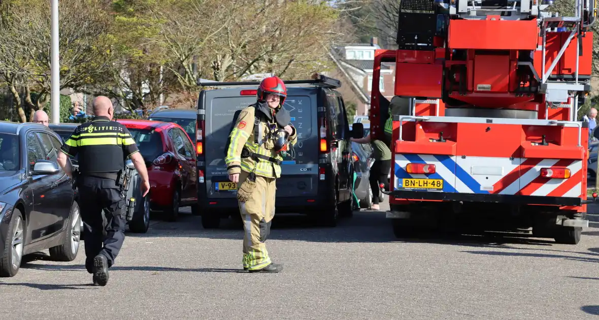 Brand op dak door zonnepanelen - Foto 1