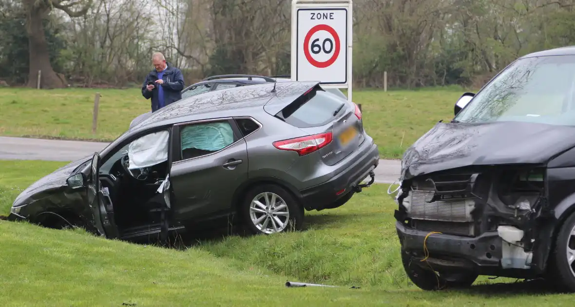 Persoon gewond bij aanrijding op kruising