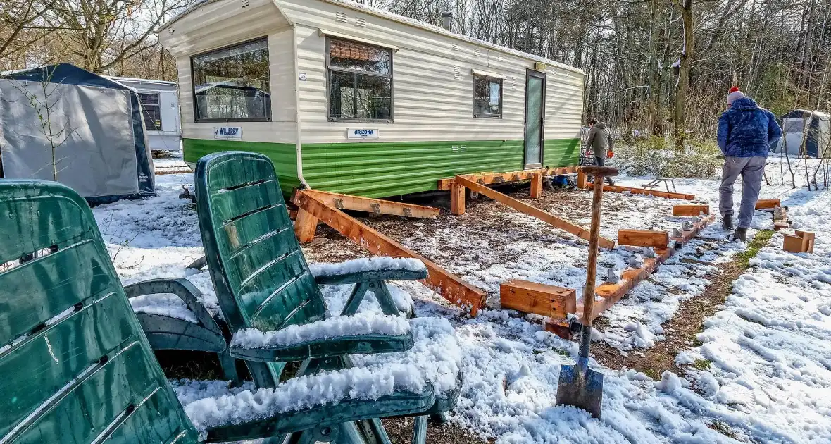 Voorjaarsschoonmaak in de sneeuw - Foto 1