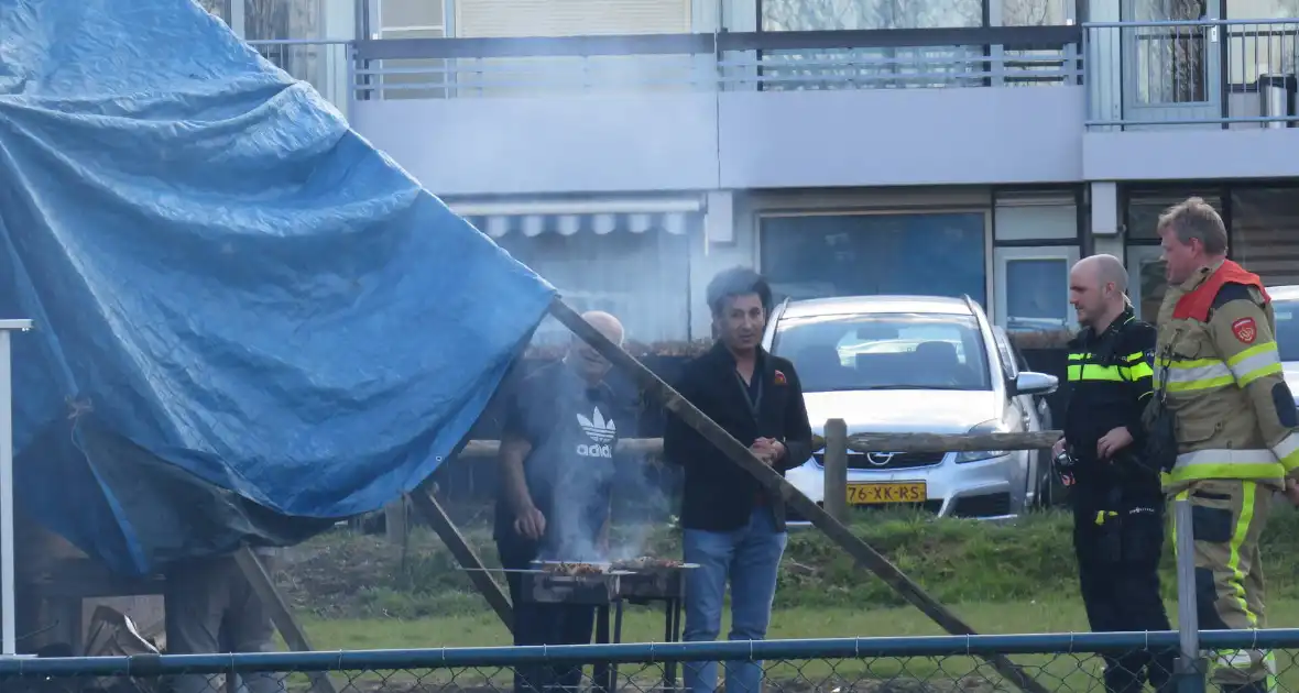 Barbecue zorgt voor brandweerinzet - Foto 2