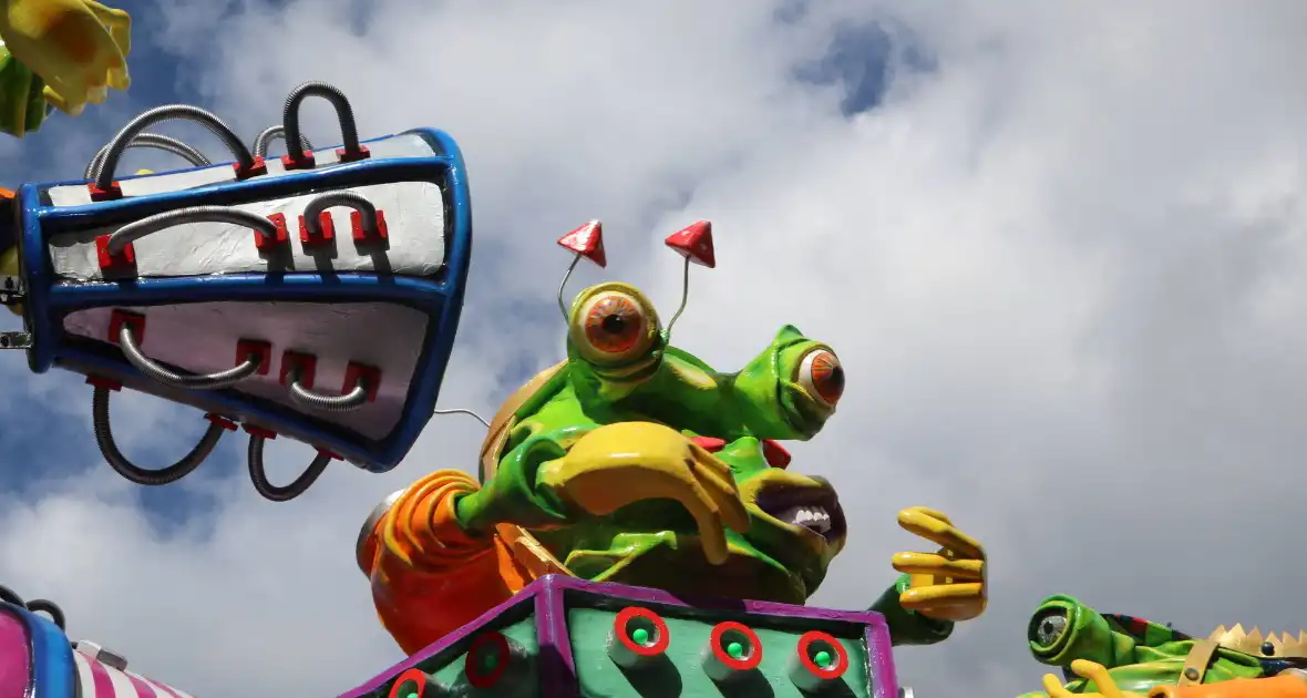 Grote drukte bij carnavalsoptocht - Foto 10