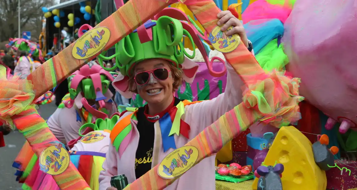 Grote drukte bij carnavalsoptocht - Foto 2