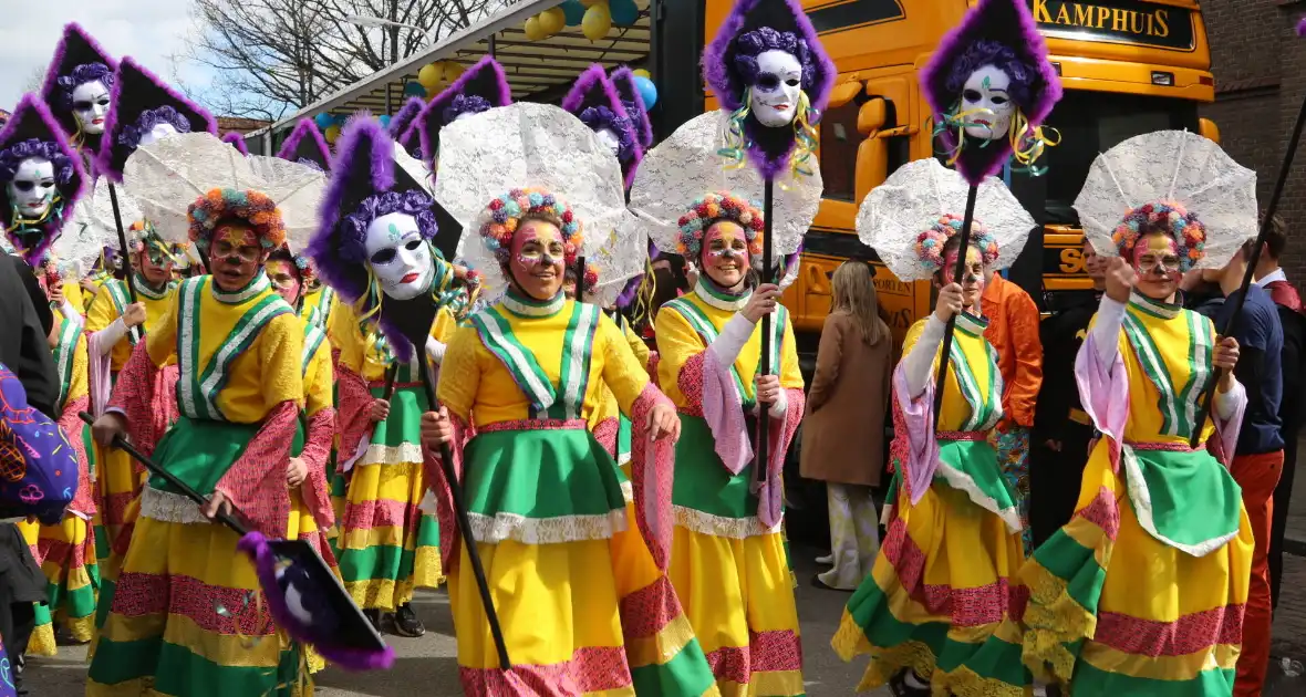 Grote drukte bij carnavalsoptocht - Foto 4