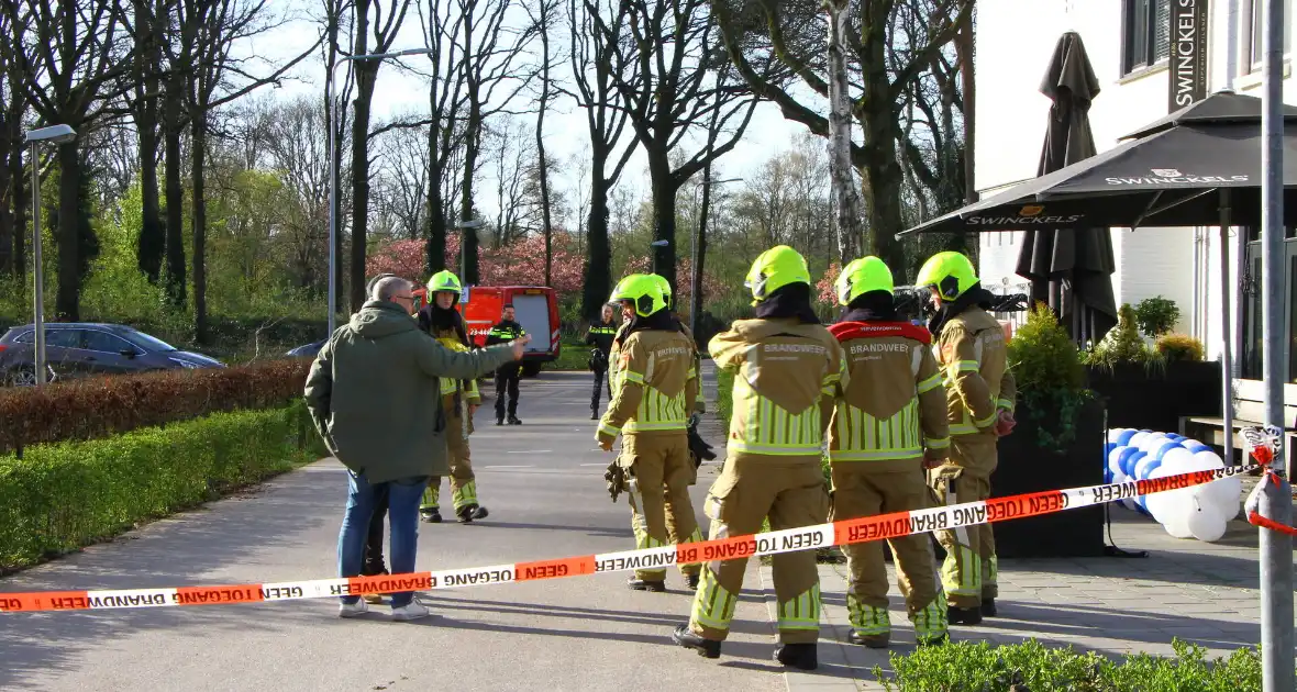 Breuk in gasleiding op terrein van restaurant Dennenoord - Foto 1