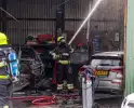 Grote brand in autosloperij