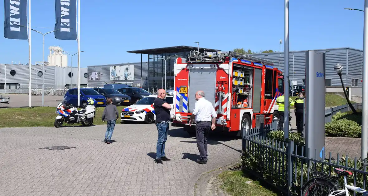 Brand in spouwmuur na wegbranden van onkruid - Foto 1