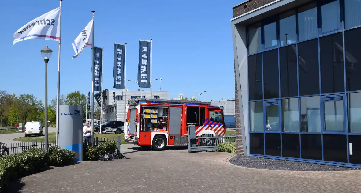 Brand in spouwmuur na wegbranden van onkruid - Foto 5