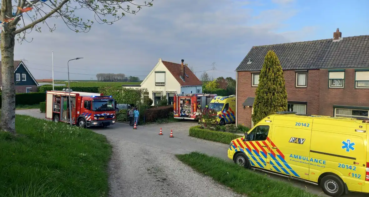 Persoon komt onder schranklader - Foto 1