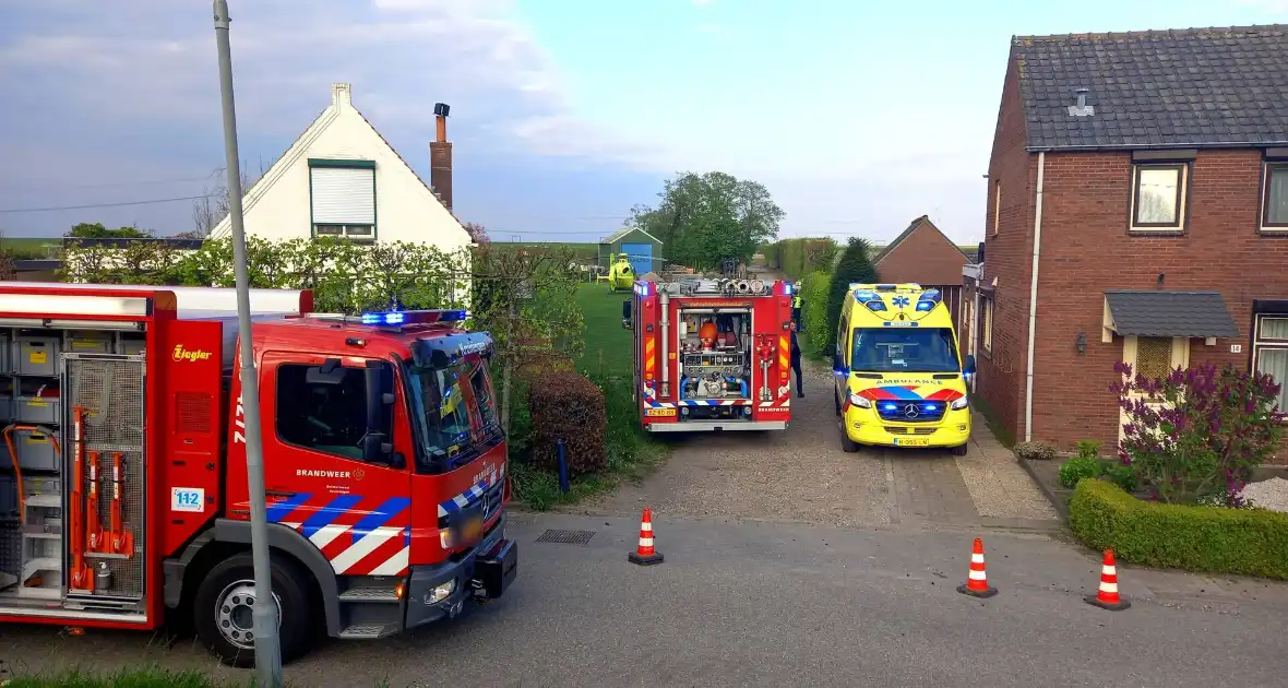 Persoon komt onder schranklader - Foto 3