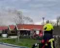 Enorme rookwolken bij brand in voormalig restaurant Wok van Walcheren