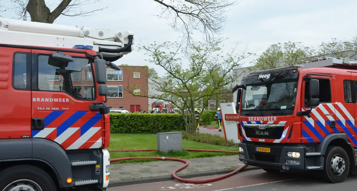 Grote uitslaande brand in appartement zorgcomplex - Foto 3