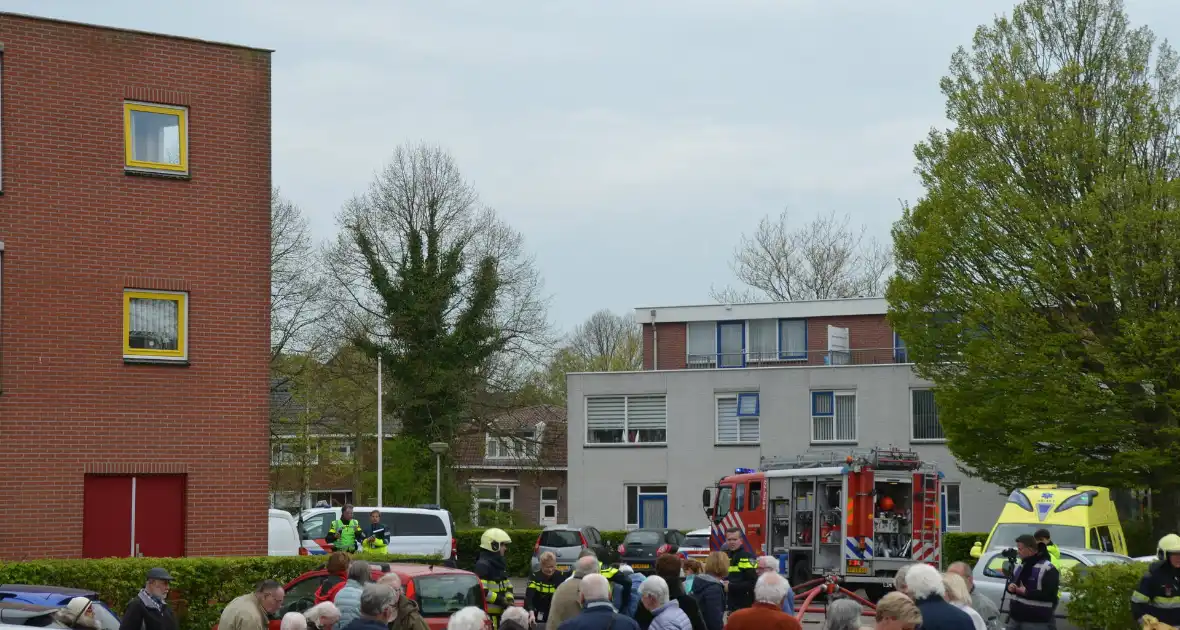 Grote uitslaande brand in appartement zorgcomplex - Foto 4