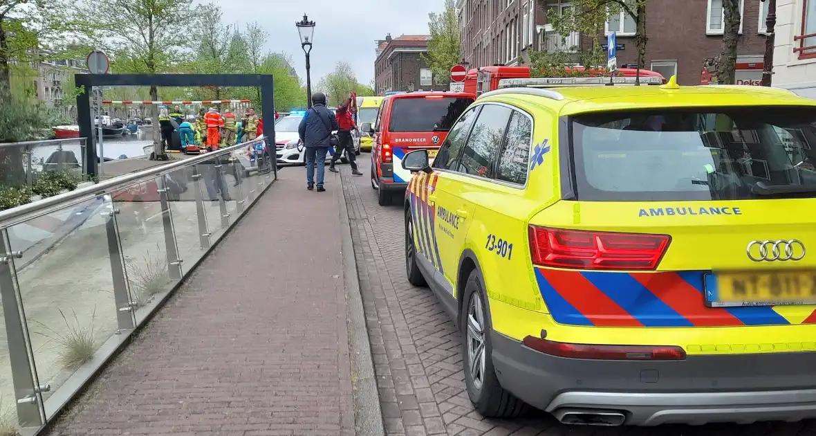 Persoon overleden na te water raken in vaart Boerenwetering - Foto 1