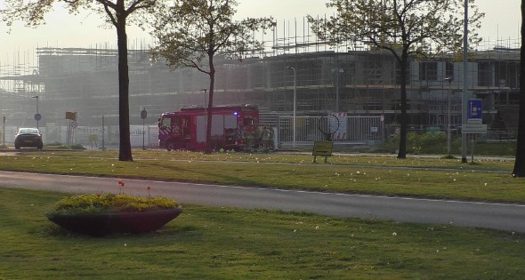 NL-Alert vanwege grote brand in appartementencomplex - Afbeelding 5