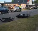 Veel schade bij ongeval met motorrijder