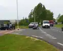 Botsing tussen scooter en bestelbus