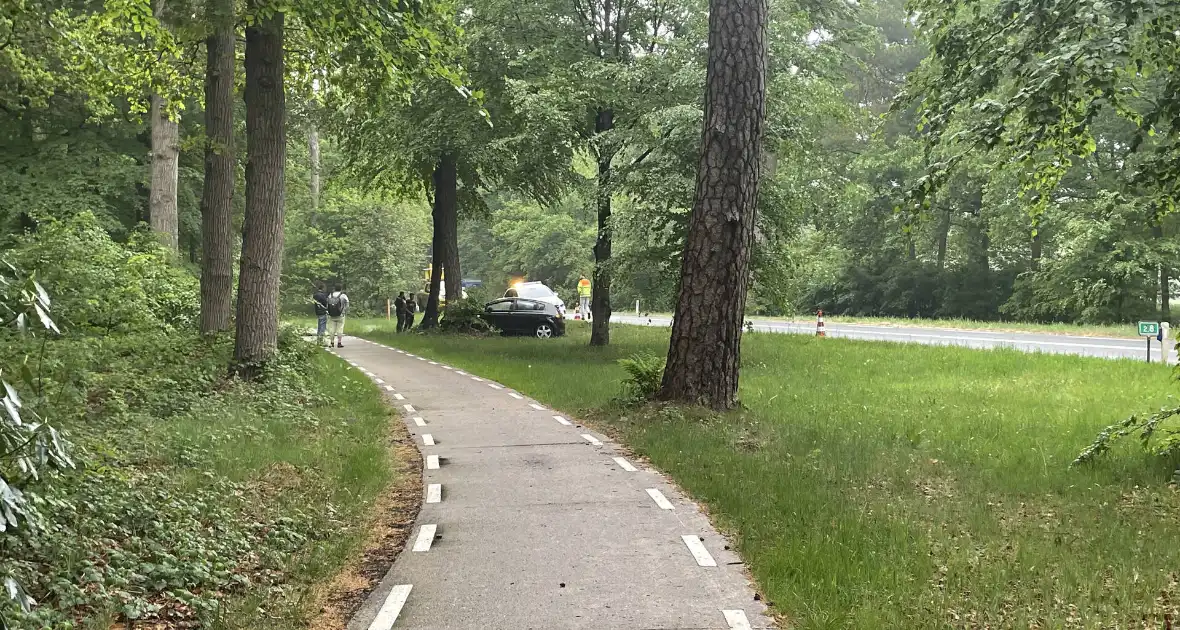 Veel schade bij voertuig tegen boom - Foto 2