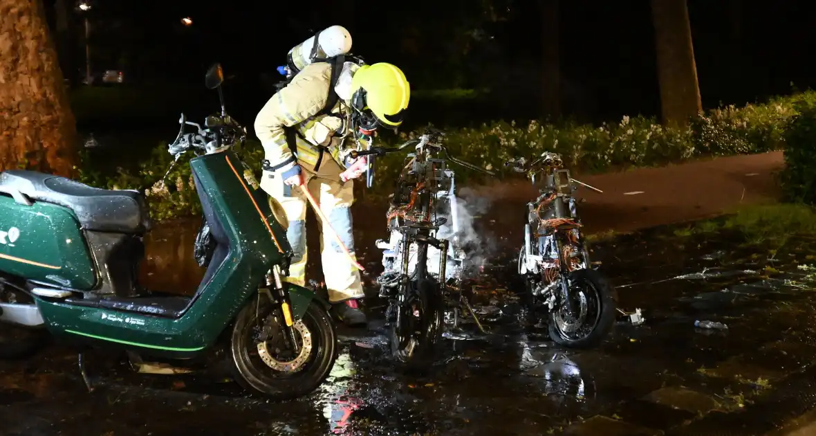 Felyx deelscooters verwoest vanwege brand - Foto 2