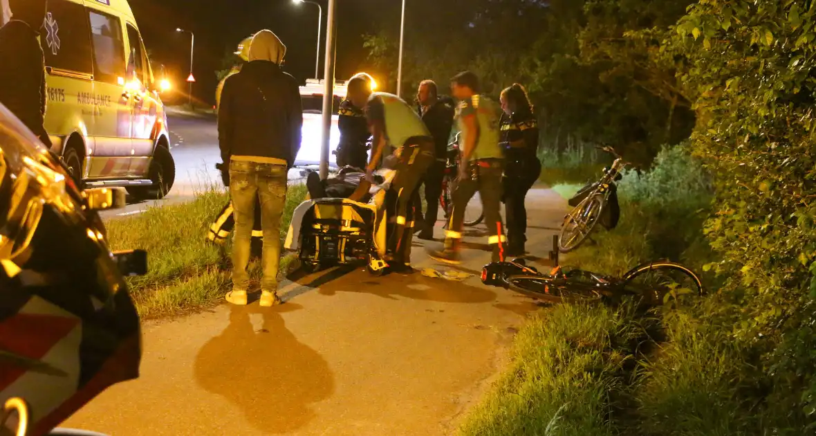 Fietser zwaargewond na val op fietspad - Foto 3