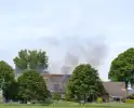 Grote brand in boerenschuur