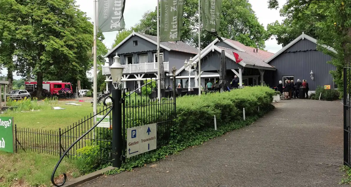 Restaurant Klein Zwitserland ontruimd vanwege brand - Foto 2